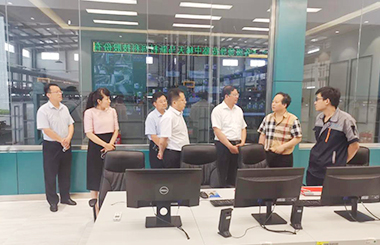 济宁市市长林红玉一行来中稀天马参观考察